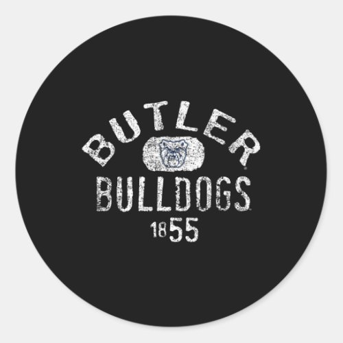 Butler Bulldogs 1855 Classic Round Sticker