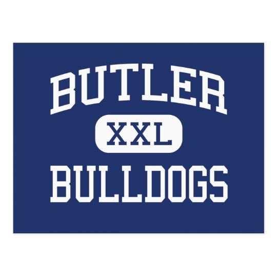 Butler - Bulldogs - High - Butler New Jersey Postcard