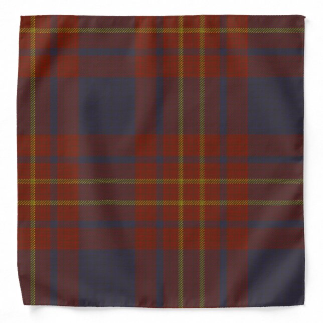 Butler Clan Tartan Bandana (Front)