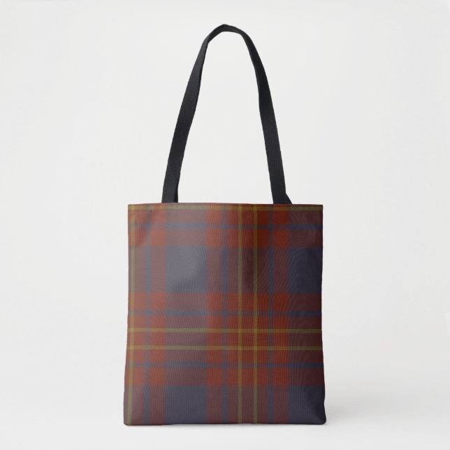 Butler Clan Tartan Tote Bag (Front)