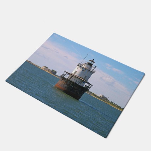 Butler Flats Lighthouse Massachusetts Door Mat