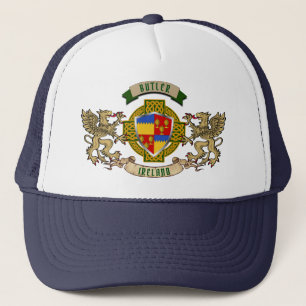 Butler Irish Shield & Griffins Personalized Trucker Hat