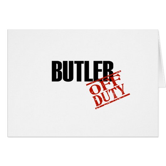 BUTLER LIGHT CARDS (Front Horizontal)