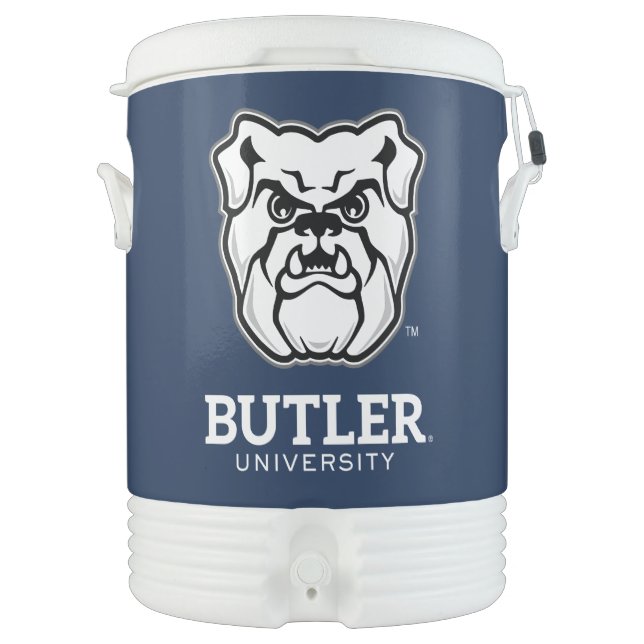Butler University Bulldog Logo Beverage Cooler (Front)