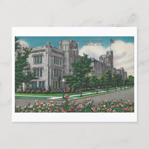 Butler University Indianapolis Indiana Vintage Postcard