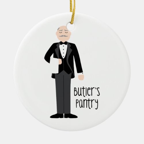 Butlers Pantry Ceramic Ornament