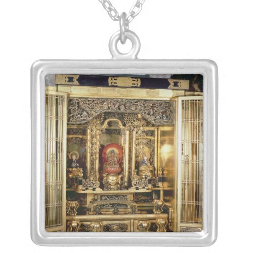 Butsudan shrine from a Damios palace at Kyoto Silver Plated Necklace