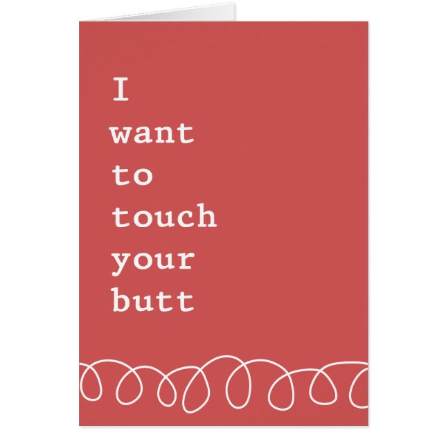 Butt Cards (Front)