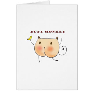 Butt Monkey Cards