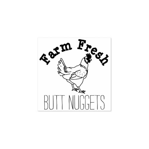 Butt Nuggets Egg Stamp
