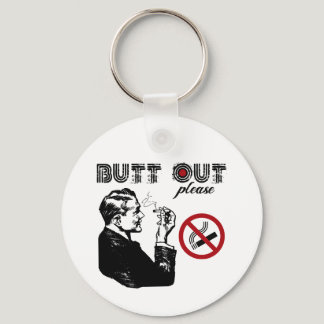 Butt Out. Please Keychain