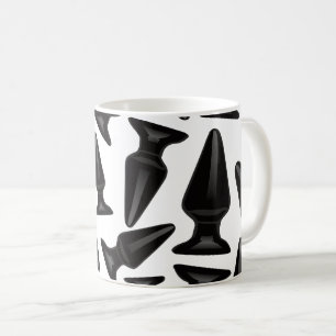Butt plug pattern mug - DIY