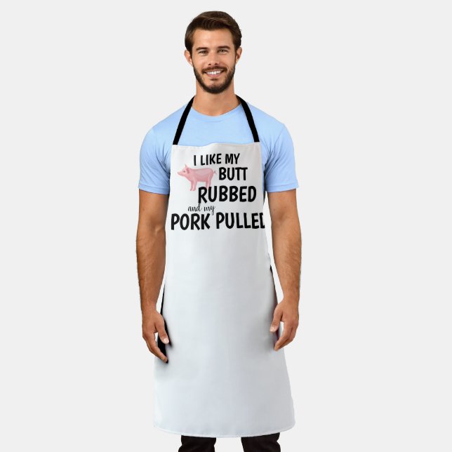 Butt Rub and Pulled Pork Apron (Worn)