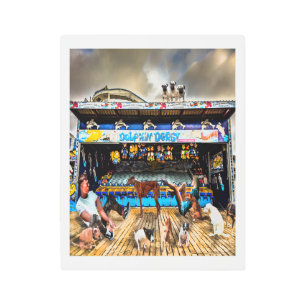 Butt Scoot'in Recruit'in. Dogs/Humans Butt Scootin Metal Print