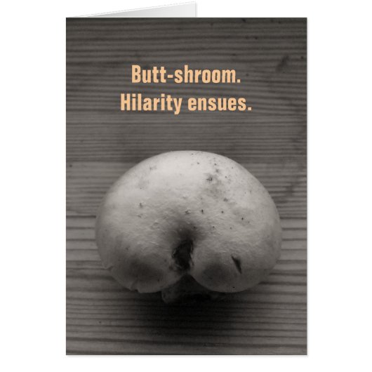 Butt-shroom Cards (Front)