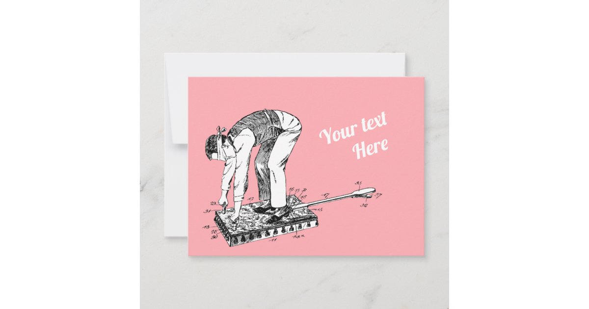 Butt Spanking Machine Patent Postcard Zazzle