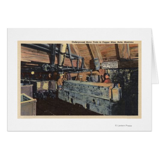 Butte, Montana - Underground Motor (Front Horizontal)