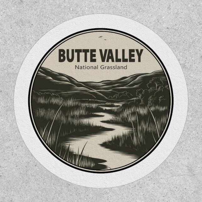 Butte Valley National Grassland California Stream Patch (Front)