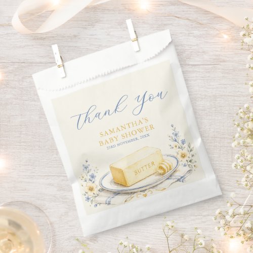 Butter Believe It Butter Baby Shower Favor Bag