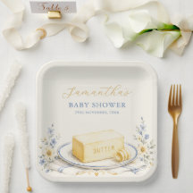 Butter Believe It Butter Baby Shower