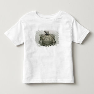 Butter dish with a frosted glass base toddler t-shirt