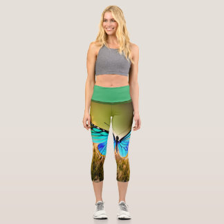 Butter Fly v2 Capri Leggings
