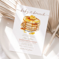 Butter Honey Pancake Baby Brunch Baby Shower 