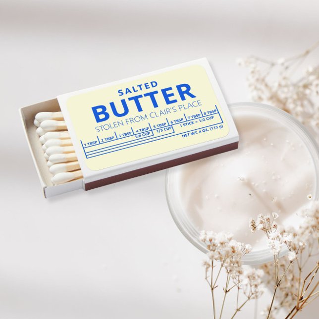 Butter Host Gift Matchboxes (Creator Uploaded)