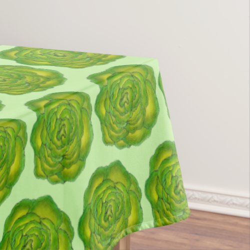 Butter Lettuce Head Vegetables Garden Party Tablecloth