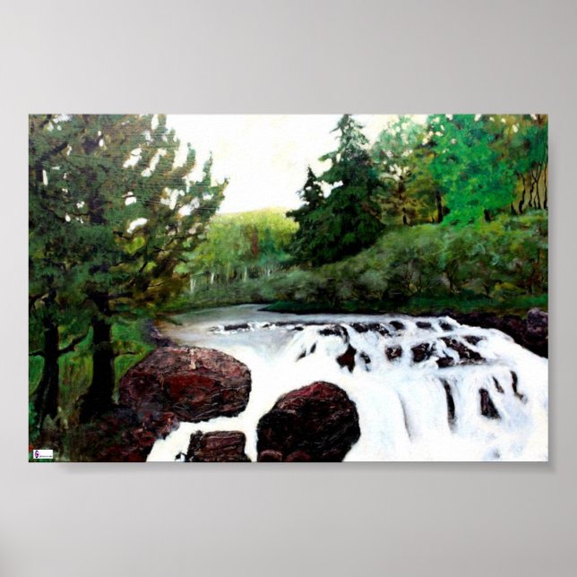 Butter Milk Falls New York Poster (Front)