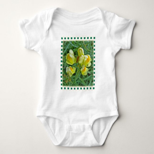 Butter 'n Eggs Wildflower Coordinating Items Baby Bodysuit (Front)