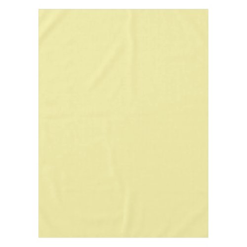 Butter Pastel Yellow Solid Color 2022 Trending Hue Tablecloth