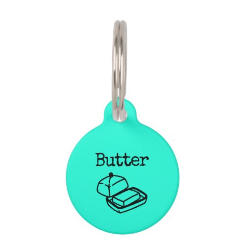 Butter Pet ID Tag