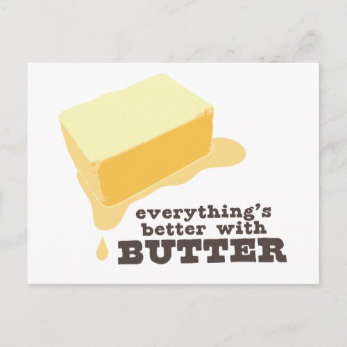 Butter Postcard