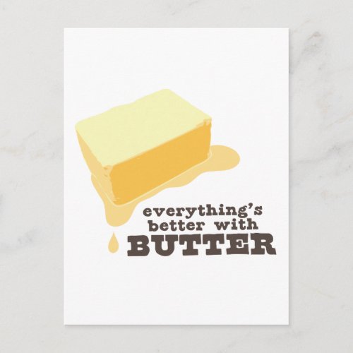 Butter Postcard