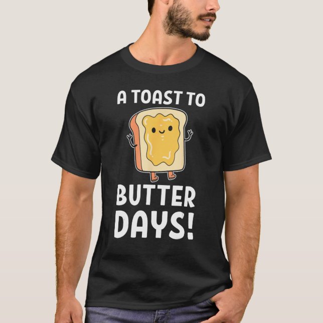 Butter Puns Baker T-Shirt (Front)