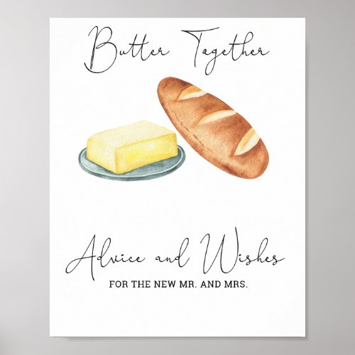 Butter Together - Advice and Wishes for Newlyweds