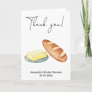Butter Together Bridal Shower  Card