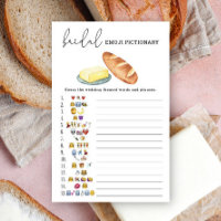 Butter together - bridal shower emoji pictionary