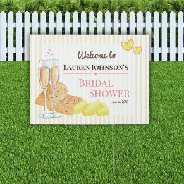 Butter Together Bridal Shower Welcome Sign