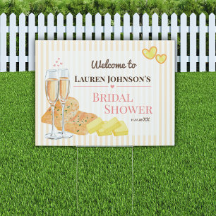 Butter Together Bridal Shower Welcome Sign 