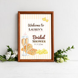 Butter Together Bridal Shower Welcome Sign