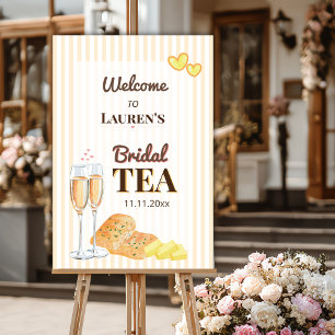 Butter Together Bridal Tea Party Welcome Sign