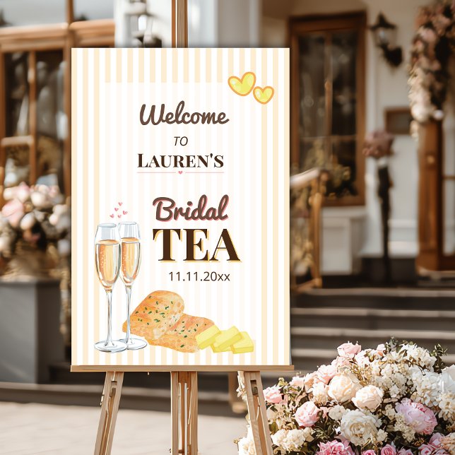 Butter Together Bridal Tea Party Welcome Sign (Creator Uploaded)