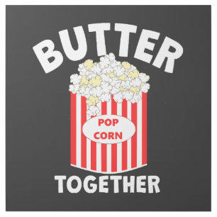 BUTTER Together Movie Popcorn Gallery Wrap