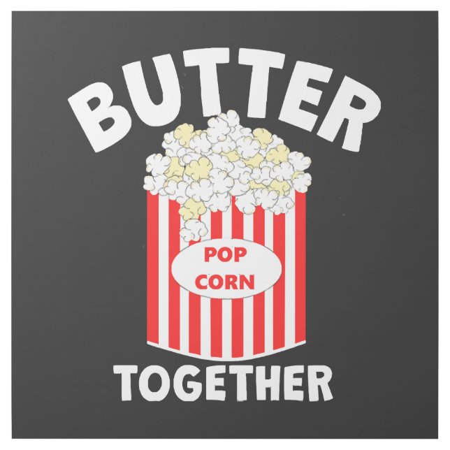 BUTTER Together Movie Popcorn Gallery Wrap (Front)