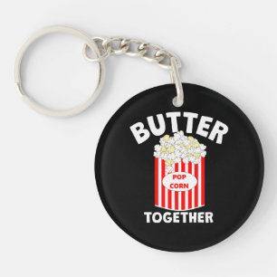 BUTTER Together Movie Popcorn Keychain