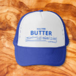 Butter  trucker hat<br><div class="desc">Add a fun and quirky accessory to your outfit with our Butter Trucker Hat. This hat features a playful design of a stick of butter, perfect for adding a touch of humor to your style. Whether you're out running errands, heading to the beach, or just want to make a statement,...</div>