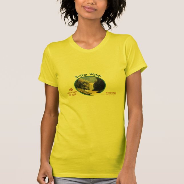 Butter Water Ladies T-Shirt (Front)