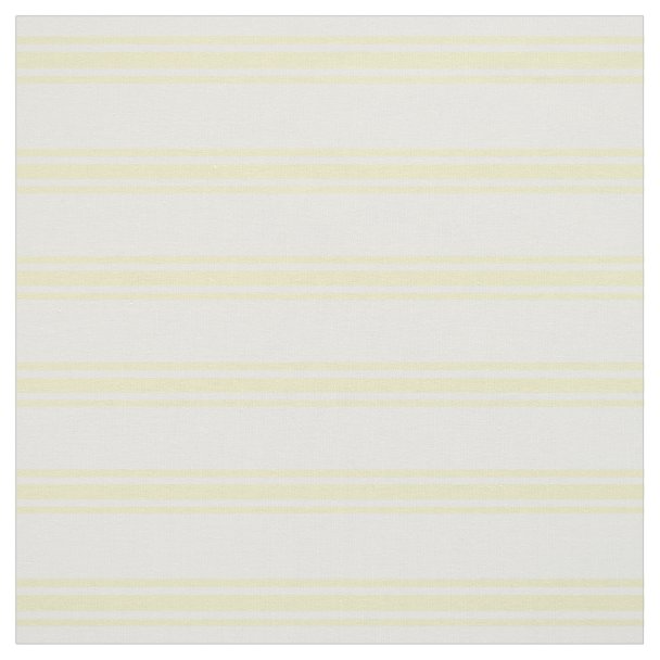 Baby Pink and White Ticking Stripes Fabric